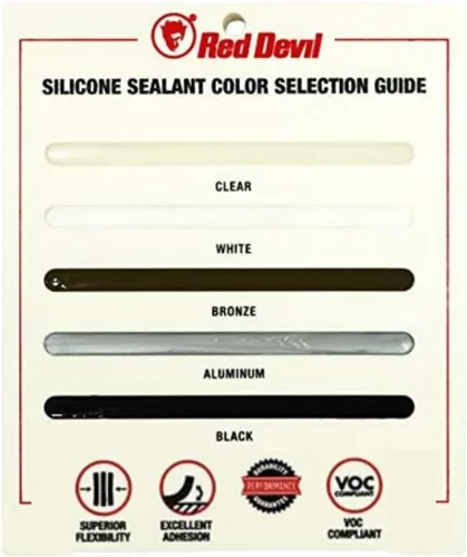 Miniatura 5 de Red Devil 0785 Silicone Ultra 100% RTV Sellador de silicona, tubo de 2.8 onzas, blanco, paquete de 1