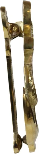 Miniatura 5 de Ebros Gift Escultura de metal de latón dorado marino náutico marinero ancla puerta de la alabanza con placa llamativa integrada 5.5 pulgadas