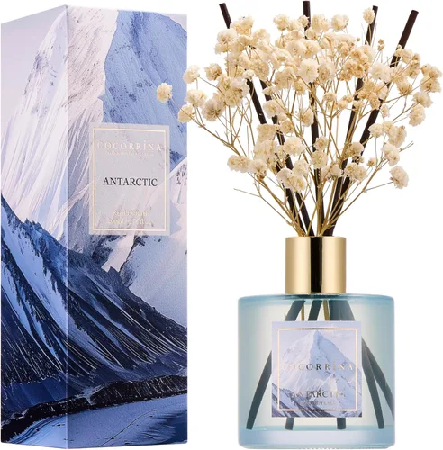 Miniatura 7 de Cocorrína Juego de difusor de varillas - Difusor perfumado de rosa satinada con varillas para el hogar, difusor de varillas para decoración