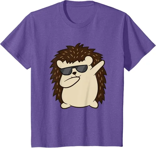 Miniatura 59 de Dabbing Hedgehog Funny Hedgehog Camiseta S