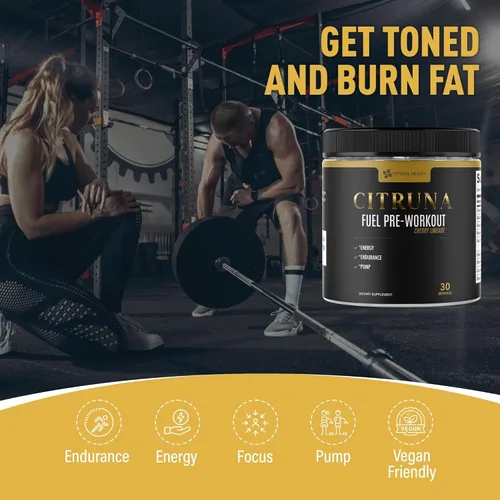 Miniatura 3 de Fuel - Mezcla preentrenamiento y suplemento energético, bebida sin azúcar con vitaminas del complejo B para aumentar la fuerza, agudizar