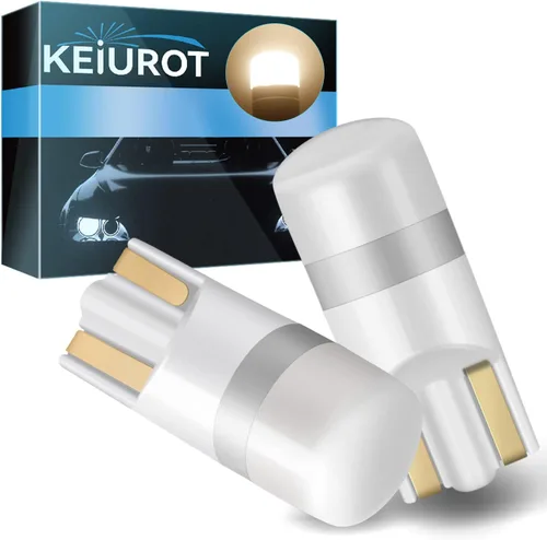 Keiurot Foco de número de casa 194 193 Bombilla de dirección iluminada, kit de bombillas de repuesto LED de 10-30 voltios CA/CC, iluminación de