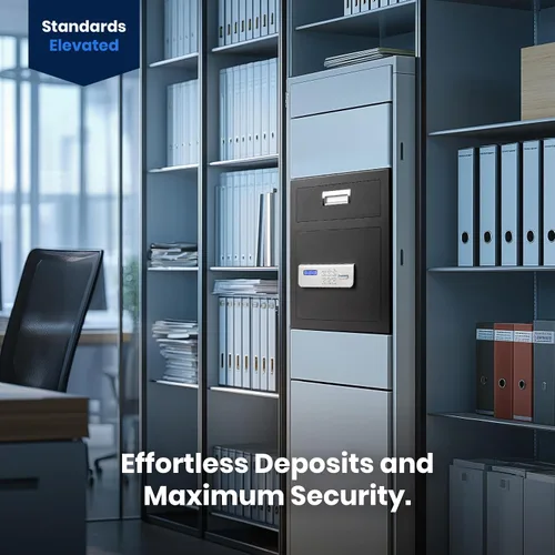 Miniatura 8 de Viking Security Safe - Paquete seguro de depósito de oficina grande y protección personal