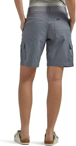 Miniatura 3 de Lee Bermudas tipo cargo para mujer Petite Flex-to-go de tiro medio, ajuste relajado