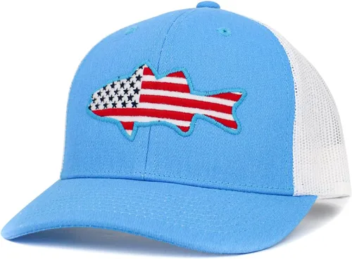 Miniatura 231 de KBETHOS Tactical Operator Collection USA Fishing Mesh Ballcap Flag Patch America Outdoors Trucker Baseball Cap