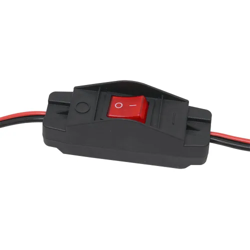 Miniatura 2 de Valley Industries Arnés de cables de abrazadera de cocodrilo resistente de 12 voltios - 12 AWG, 20 amperios, 8 pies
