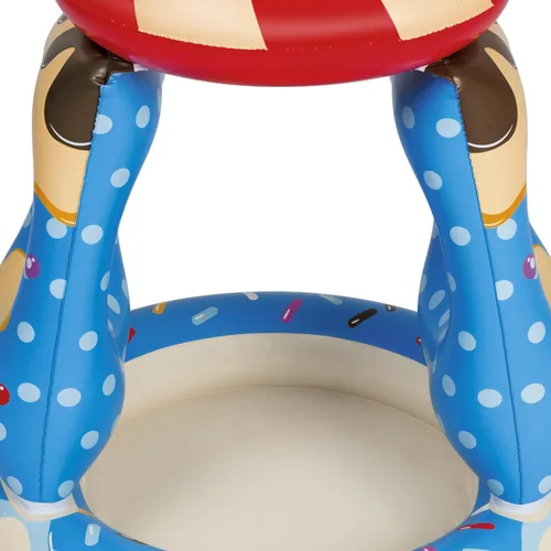 Miniatura 7 de Bestway: H2OGO! Candyville Playtime Pool - Mini piscina inflable de 36 x 36 pulgadas, protección UV, diseño inspirado en caramelos, niños pequeños