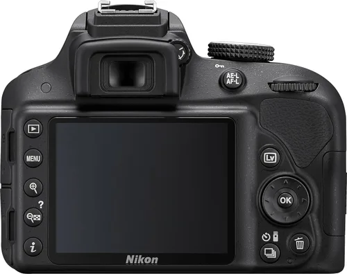 Miniatura 4 de Nikon D3300 24.2 MP CMOS Digital SLR con lente de zoom Auto enfoque S DX Nikkor 18-55mm f/3.5-5.6G VR II (Negro)