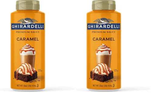 Miniatura 14 de GHIRARDELLI Salsa con sabor a chocolate blanco premium, botella de 16 onzas, rico jarabe de chocolate blanco para café y postres