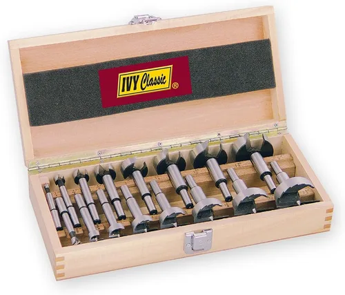 Miniatura 6 de IVY Classic 46120 Broca Forstner de 1-1/4 x 3-1/2", acero de alto carbono, vástago de 3/8", 1/tarjeta