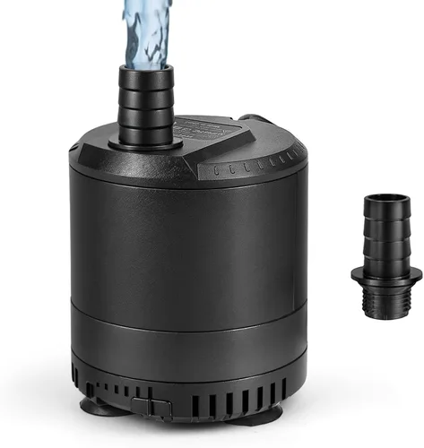 Miniatura 7 de Bomba sumergible para acuario 109-724GPH, bomba de agua para acuario, flujo de agua ajustable, funcionamiento silencioso, 1 boquilla, adecuado