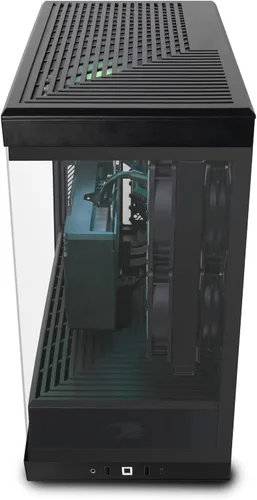 Miniatura 9 de iBUYPOWER Y40BA9N57T01 - Computadora de escritorio negra para juegos Y40 PRO AMD Ryzen 9 7900X, NVIDIA GeForce RTX 5070Ti 16GB GPU, 32GB DDR5 RGB