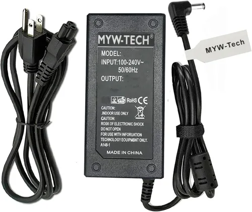 Miniatura 3 de Adaptador de CA CC de 7 pies compatible con Netgear C7800 (no compatible con otros modelos) Nighthawk X4S AC3200 Cable Modem Router MYW-Tech Fuente