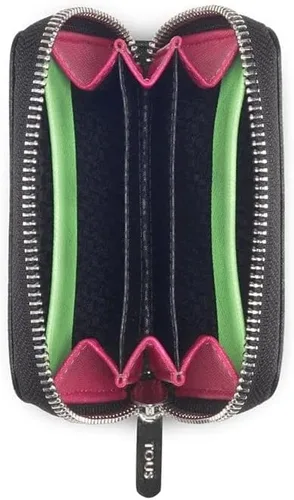 Miniatura 2 de TOUS Bolso cambiador de vinilo impermeable para mujer, Negro -, Dubái Saffiano