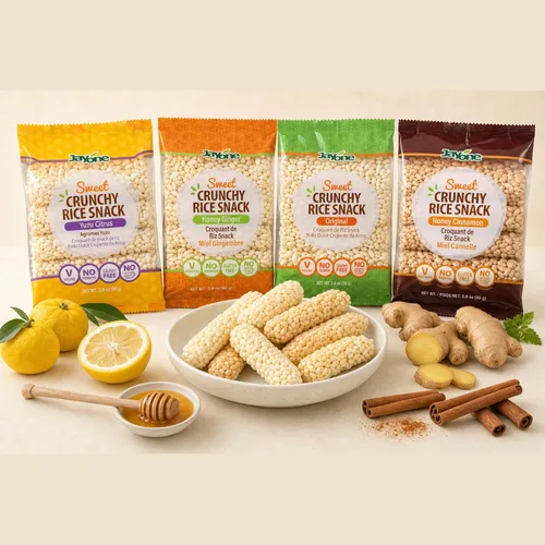 Miniatura 5 de Jayone Bocadillo de arroz crujiente, miel y canela, 2.82 onzas (paquete de 6)