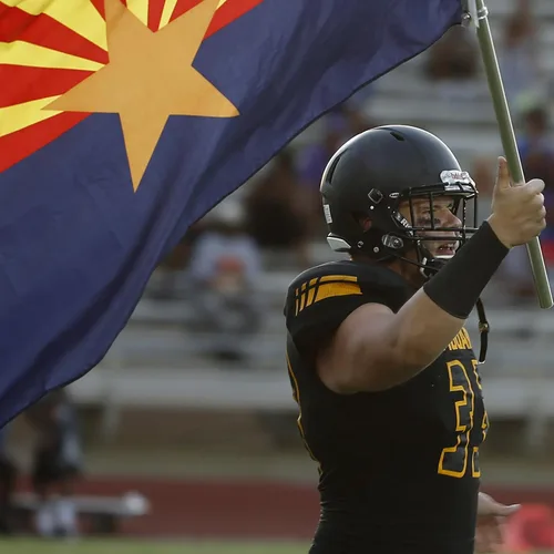 Miniatura 6 de Bandera del estado de Arizona doble cara 3x5 para exteriores, las banderas AZ más duraderas, nailon resistente 210D, rayas cosidas, estrella