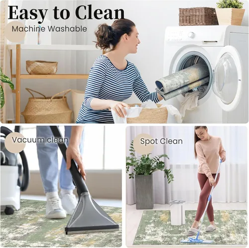 Miniatura 6 de Tapete para silla de oficina para suelo de madera dura y azulejos, 36 x 48 pulgadas, tapete resistente para silla de escritorio para suelos duros