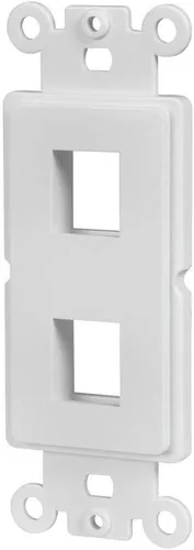 Miniatura 6 de Kenuco Decora - Placa de pared Keystone (10 unidades, 2 puertos)
