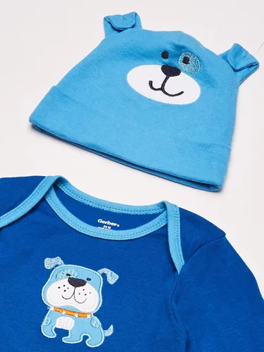 Miniatura 2 de Gerber Conjunto de mamelucos de 3 piezas para bebés y niños