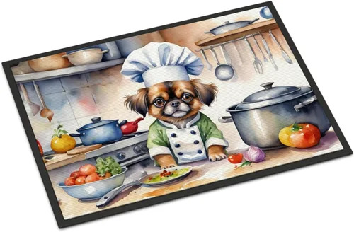 Miniatura 70 de Caroline's Treasures DAC6179MAT Affenpinscher - Tapete para puerta delantera, para interiores y exteriores, para entrada, antideslizante, lavable