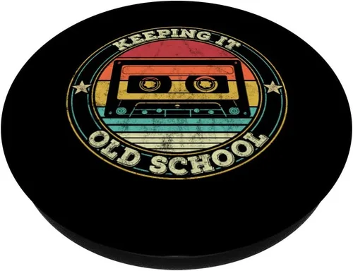 Miniatura 2 de PopSockets PopSockets - Cinta de cassette para la vieja escuela Hip Hop 80s 90s
