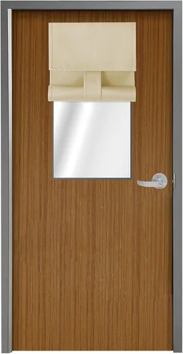 Miniatura 78 de WdFour Cortinas de puerta francesa con tacto sedoso, aislamiento térmico, reducción de ruido, cortinas opacas para puerta de vidrio y oficina