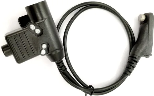 Miniatura 6 de Auriculares tácticos civiles U94 PTT Adaptador Push to Talk Conector para Motorola APX900 APX4000 APX6000 APX7000 APX8000 XPR7550e XPR7350e XPR6350