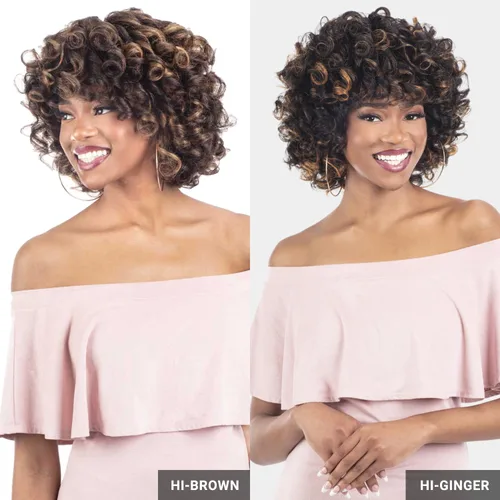 Miniatura 3 de Shake-N-Go - PELUCA NATURAL ME - FLEXI-ROD CURL (gris oscuro)