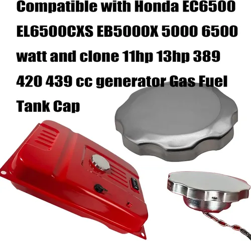 Miniatura 4 de Tapa del generador compatible con Honda y Clone 389cc 420cc 439cc Predator 7000 8750 EC6500 EL6500CXS EB5000X 5000 6500 vatios y clon 11hp 13hp