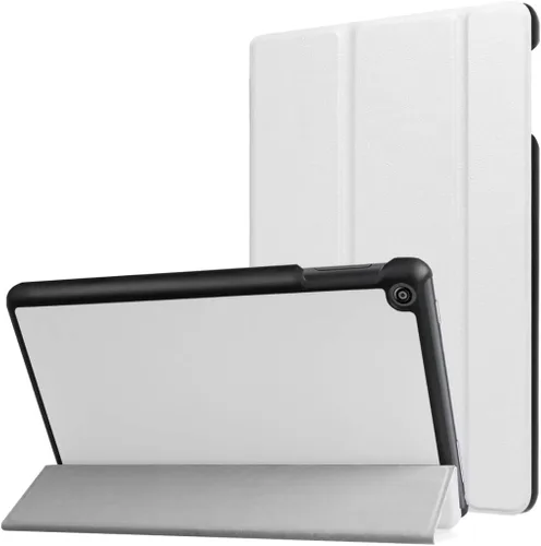 Miniatura 11 de Funda para tablet Amazon Kindle Fire HD8 6ª 7ª 8ª generación (versión 2016/2017/2018), funda de piel ligera con soporte folio ultradelgado
