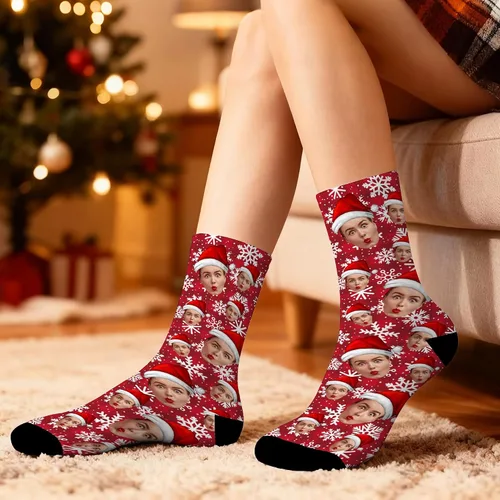 Miniatura 4 de Artsadd Calcetines personalizados para mujeres y hombres, amantes de los perros y gatos, regalos divertidos unisex personalizados