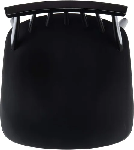 Miniatura 6 de Safavieh Home Collection Beaufort - Taburete de bar (30 pulgadas, 2 unidades), color negro