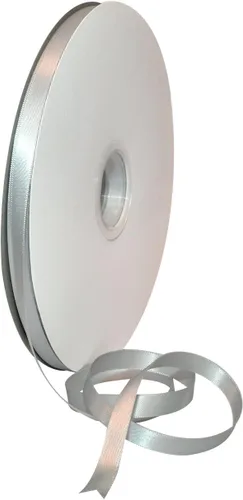 Miniatura 75 de Morex Ribbon Cinta de satén de doble cara de 1/4 pulgadas x 100 yardas, cinta blanca antigua para envolver regalos, tarjetas de regalo
