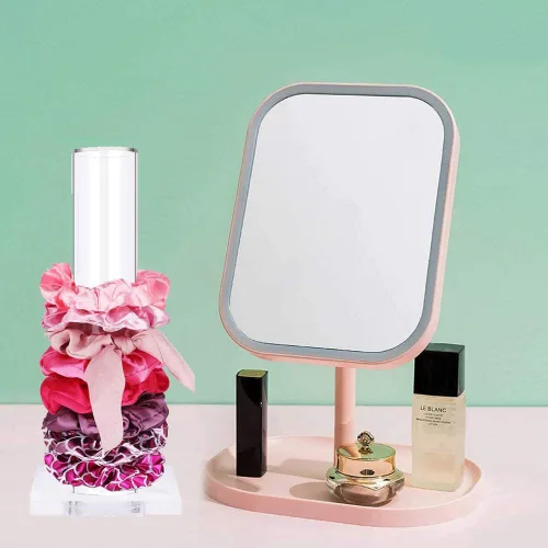 Miniatura 2 de OAOLEER 2 soportes para coletero, organizador de joyas transparente para regalos de adolescentes y mujeres, el organizador de exhibición perfecto