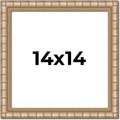 Miniatura 119 de Marco de fotos de madera maciza plateada de 32 x 32 pulgadas de ancho de 1.5 pulgadas Profundidad del marco interior de 0.5 pulgadas Marco