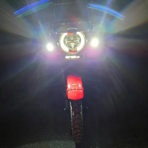 Miniatura 6 de Kit de luz auxiliar LED con conector compatible con Honda CT125 Trail 125 Hunter cub (2019-actual) (blanco día #2)