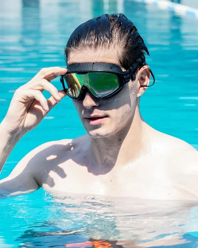 Miniatura 3 de Seasprint - Gafas de natación antivaho de gran angular