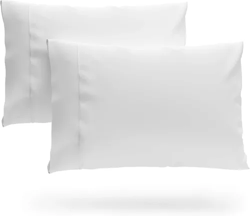 Miniatura 15 de Cosy House Collection Juego de 2 fundas de almohada de rayón de alta calidad derivado de bambú, ropa de cama ultrasuave, refrescante y transpirable