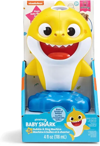 Miniatura 5 de Little Kids Baby Shark - Máquina musical de burbujas SIN derrames, juguete de burbujas para bebés, niños pequeños y, exclusivo de juguetes de Amazon