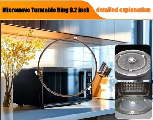 Miniatura 3 de WB02X10806 Anillo giratorio de microondas para GE 3512502300-1, JE1140BD001, JES1142SJ01, JES1142SJ03, JE1160BD001, JES1344SK03, JES1142WD05