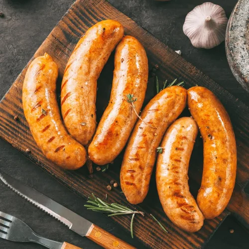 Miniatura 2 de Paisa Salchicha de chorizo estilo colombiano 100% carne natural, alta en proteínas, baja en carbohidratos, keto, sin gluten (paquete de 4)