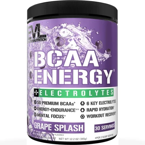 Miniatura 9 de Evlution EVL BCAAs Polvo de Aminoácidos - Polvo BCAA Energy Pre Entrenamiento para Recuperación Muscular, Crecimiento Magro y Resistencia - Bebida
