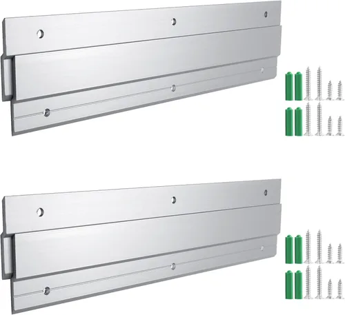 Miniatura 10 de Zorfeter Z Hanger - Soporte para tacos franceses de 2 pulgadas, espejo, imagen, pizarra blanca, cabecero, marcos de obras de arte para montaje