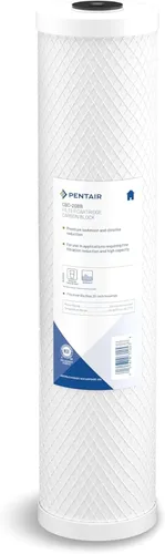 Miniatura 10 de Pentair Pentek CBC-10 Filtro de agua de bloque de carbono, 10 x 2.5 pulgadas, carbón activado en polvo (PAC), 0.5 micras, capacidad de 20,000