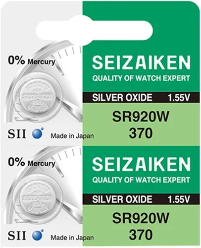 Miniatura 56 de 321 SR616SW - 10 pilas para reloj de óxido de plata sin mercurio, 1,55 V, fabricadas en Japón por Seiko