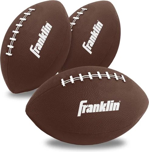 Franklin Sports Juego de lanzamiento de objetivos de fútbol para niños, juguete inflable de tiro con mini pelotas de fútbol suaves - Divertido juego