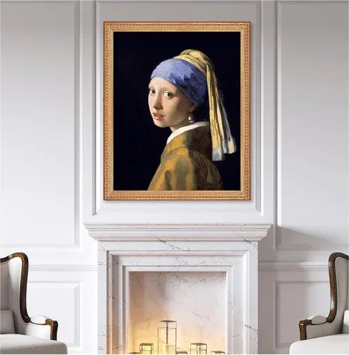 Miniatura 35 de A&T ARTWORK Campo de trigo con cipreses de Van Gogh Las reproducciones de arte clásico mundial, impresiones en lienzo giclée para decoración