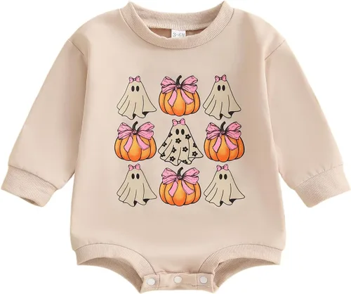 Miniatura 85 de Kuriozud Mameluco de burbujas para bebé recién nacido, manga larga, suéter de gran tamaño, ropa de otoño e invierno