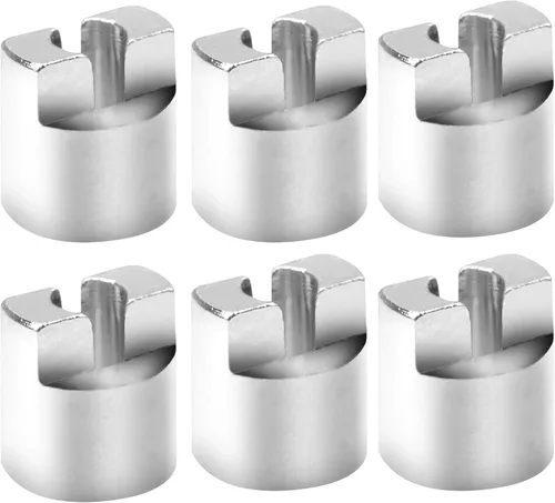 Miniatura 10 de ShareGoo - Paquete de 6 conectores de latón a control remoto para perros, horquilla de remo de 0.125 in/0.157 in/0.197 in/0.250 in para accesorios