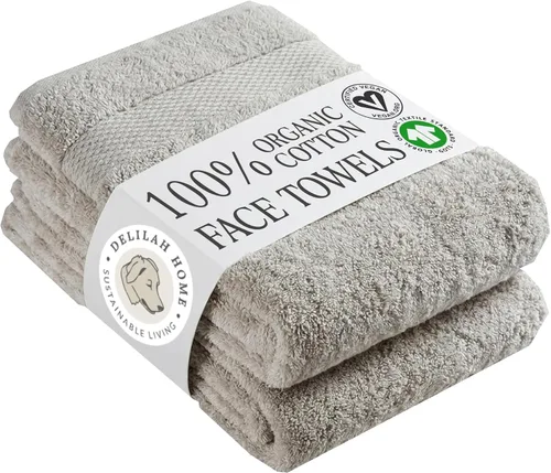 Miniatura 11 de Delilah Home Toallas de baño de algodón turco, suaves y absorbentes, 100% orgánicas, tejido grueso de 700 GSM, suaves para pieles sensibles, 6